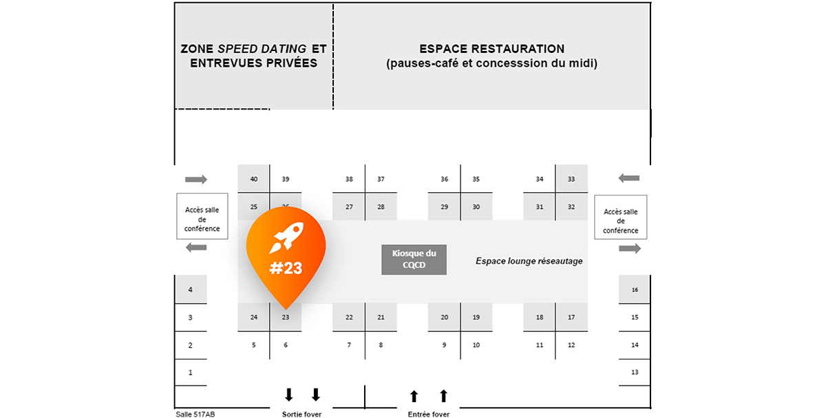 Plan du salon TAG 2022