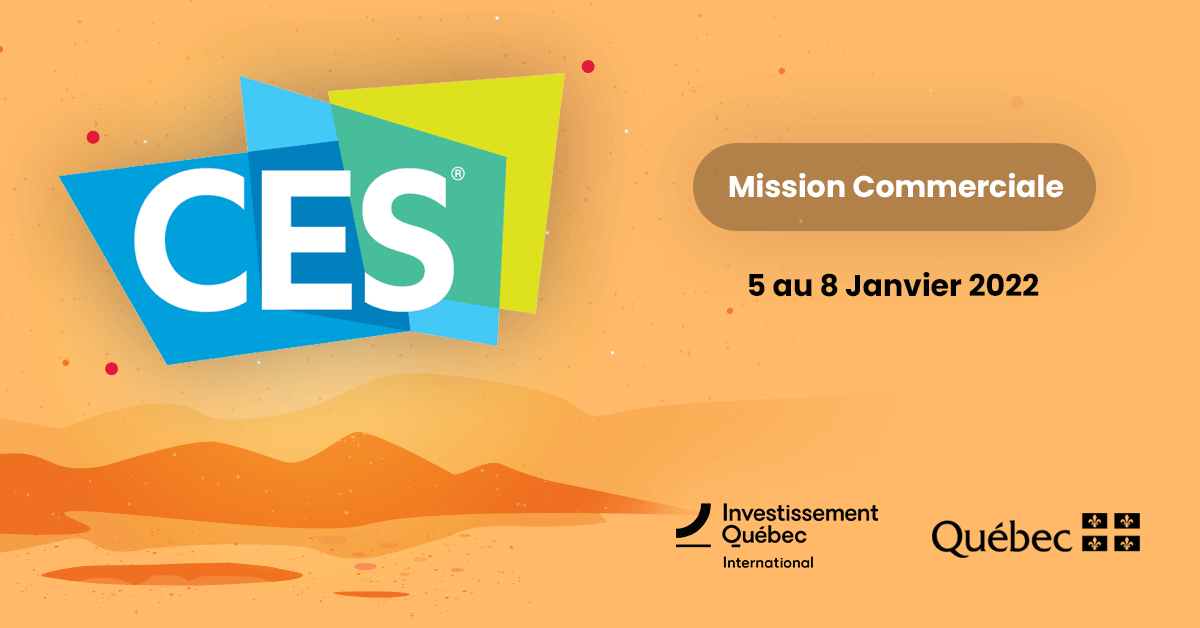 Nous serons au CES 2022 à Las Vegas!